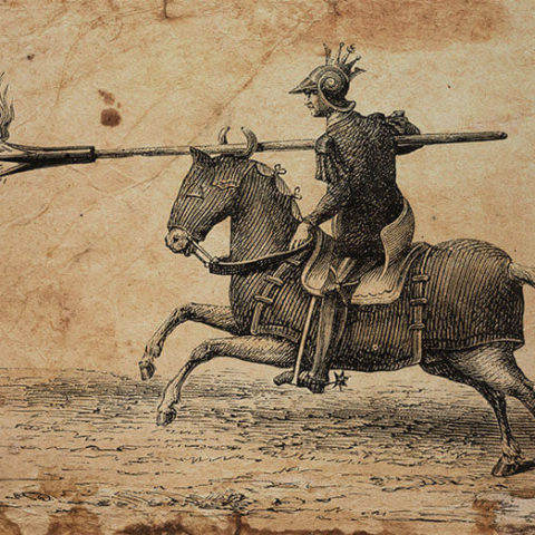 lanciafiamme medievale tromba da fuoco lancia da fuoco