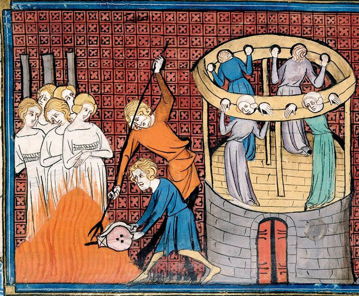 tortura medievale streghe