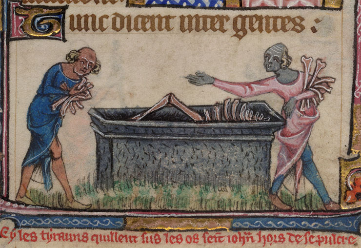 storie di morti viventi medievali